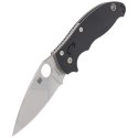 Nóż składany Spyderco Manix 2 G-10 Black Plain (C101GP2)