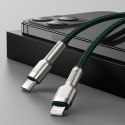 Kabel USB-C do Lightning Baseus 2m (zielony)