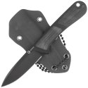 Nóż Civivi Mini Elementum Fixed Black G10, Black Nitro-V (C23010-1)