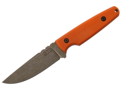 Nóż outdoorowy ZA-PAS Handie Stonewash G10 Orange