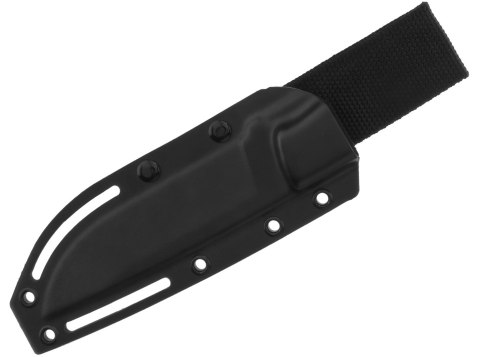 Nóż ZA-PAS Ultra Outdoor Stonewash G10 Czarny, stal O2, pochwa kydexowa