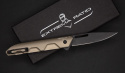 Nóż składany Extrema Ratio Ferrum T Tactical Mud Aluminium, Black N690 (04.1000.0367/BLK/TM)