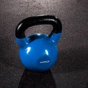 Ketllebell żeliwny pokryty winylem 12 kg HMS KNV12 Blue