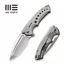 Nóż WE Knife Nexusia LE No 121/155 Gray Titanium, Hand Satin CPM 20CV (WE22044-2)