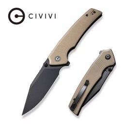 Nóż składany Civivi Tranquil Tan G10, Black 14C28N (C23027-3)