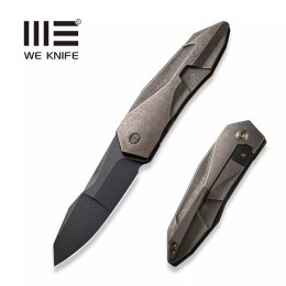Nóż składany WE Knife Solid Bronze Titanium, Black Stonewashed CPM 20CV by Gustavo T. Cecchini (WE22028-3)