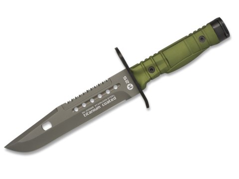 Nóż taktyczny z wielofunkcyjną kaburą K25 32068 Beyonet Knife