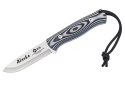 K25 SURVIVAL ALASKA Nóż Bushcraft 11 cm, Rękojeść G10, Pochwa z Krzesiwem