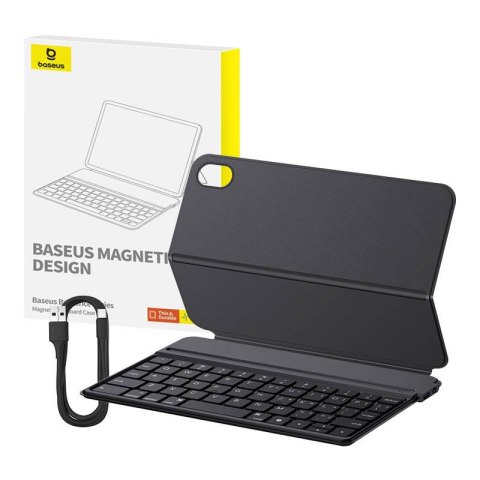 Magnetyczne etui z klawiaturą Baseus Brilliance Pad Mini 6 8.3" (czarne)