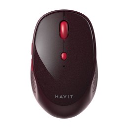 Bezprzewodowa mysz Havit MS76GT plus (czerwona)