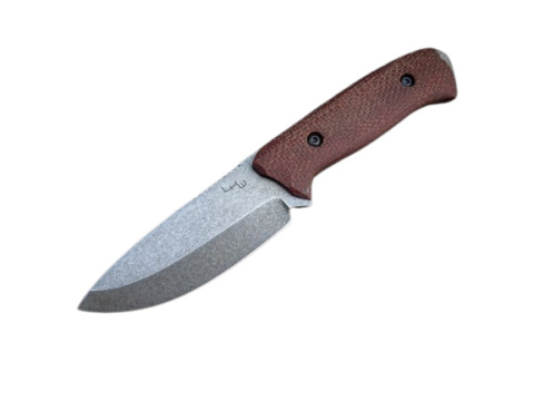 Nóż LKW Dwarf Micarta, Stal O2, Długość Klingi 97 mm