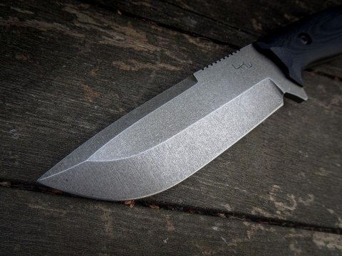 Nóż outdoorowy LKW Hundur G10, Stal O2, Długość Klingi 108 mm