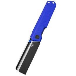 Nóż składany Bestech Tardis Blue G10, Black DLC/Satin D2 by Ostap Hel (BG54G)