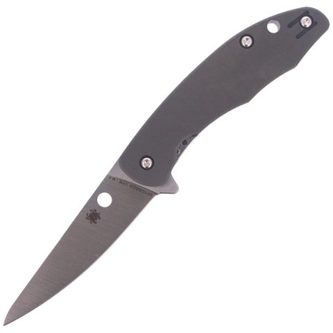 Nóż składany Spyderco Mantra 2 Titanium Plain (C203TIP)