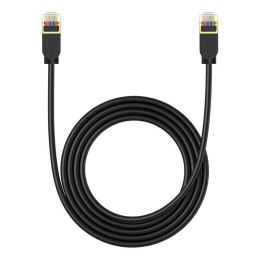Kabel sieciowy Baseus High Speed, Ethernet RJ45, 10 Gb, Cat.7, 2m (czarny)
