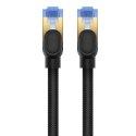 Kabel sieciowy w oplocie kat. 7 Baseus Ethernet RJ45, 10Gbps, 25m (czarny)