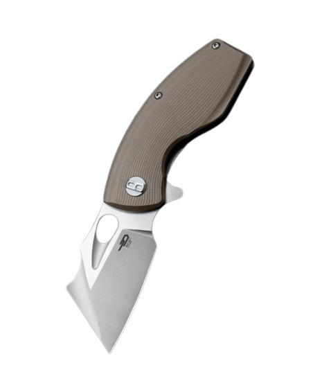 Nóż składany Bestech Lizard Beige G10, Satin/Bead Blast D2 (BG39C)