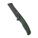 Nóż składany Sencut Traxler Green Canvas Micarta, Black Stonewashed 9Cr18MoV (S20057C-4)