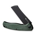 Nóż składany Sencut Traxler Green Canvas Micarta, Black Stonewashed 9Cr18MoV (S20057C-4)