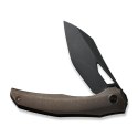 Nóż składany We Knife Ignio Bronze Titanium, Black Stonewashed CPM 20CV by Toni Tietzel (WE22042B-2)