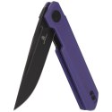 Nóż Bestechman Mini Dundee Purple G10, Black DLC D2 by Ostap Hel (BMK03J)