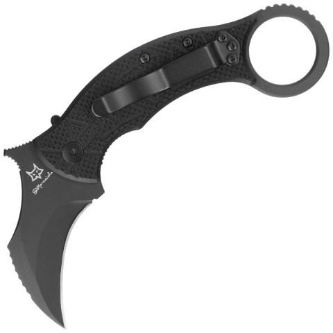 Nóż FOX Tribal K Karambit Black G10 FX-802