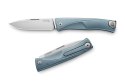 Nóż składany LionSteel Thrill Blue Titanium, Satin M390 by Molletta (TL BL)