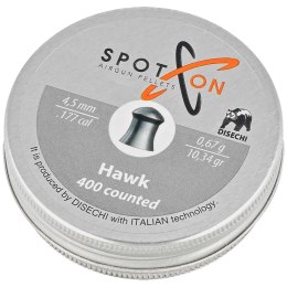 Śrut Spoton Hawk 4.5 mm, 400 szt. 0.67g/10.34gr