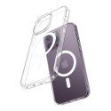 Etui McDodo Magnetic do iPhone 15 Pro (Przeźroczyste)