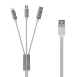 Kabel USB 3in1 Remax Kerolla, 1m (biały)