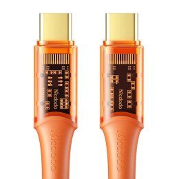 Kabel USB-C do USB-C Mcdodo CA-2113 100W 1.8m (pomarańczowy)