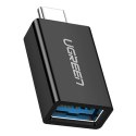 Adapter UGREEN US173 USB-A 3.0 do USB-C 3.1 (czarny)