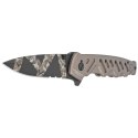 Nóż składany Extrema Ratio Caimano Nero N.A. Ranger LE No 022/250 Tactical Mud Aluminium, Geotech Camo N690 (04.1000.0166/BW/TM)