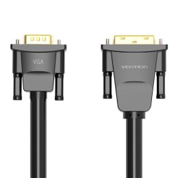 Kabel DVI (24+1) do VGA Vention EABBG 1,5m, 1080P 60Hz (czarny)