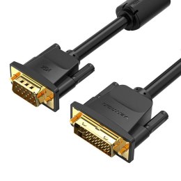 Kabel DVI (24+5) do VGA Vention EACBI 3m, 1080P 60Hz (czarny)