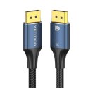 Kabel DisplayPort 1.4 Vention HCELG 1,5m, 8K 60Hz/ 4K 120Hz, niebieski