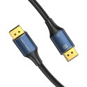 Kabel DisplayPort 1.4 Vention HCELG 1,5m, 8K 60Hz/ 4K 120Hz, niebieski