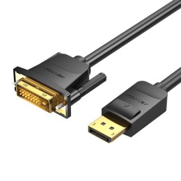 Kabel DisplayPort do DVI (24+1) Vention HAFBG 1,5m 1080P 60Hz (Czarny)