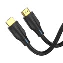 Kabel HDMI 2.1 Vention AANBF, 1m, 8K 60Hz/ 4K 120Hz (czarny)