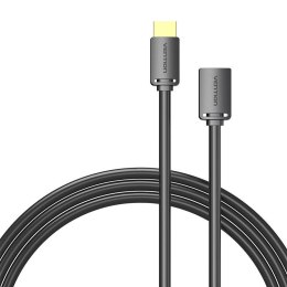 Kabel przedłużający HDMI 2.0 męski do HDMI 2.0 żeński Vention AHCBF 1m, 4K 60Hz, (czarny)