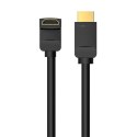 Kabel HDMI 2.0 Vention AAQBH 2m, kątowy 270°, 4K 60Hz (czarny)