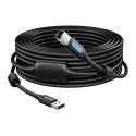 Kabel USB 2.0 A do B Vention COQBJ 2A 5m czarny PVC