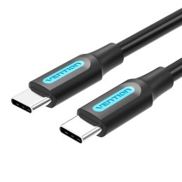 Kabel USB-C 2.0 Vention COSBH PD60W 2m czarny PVC