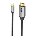 Kabel USB-C do HDMI 2.0 Vention CRBBG 1,5m, 4K 60Hz (Czarny)
