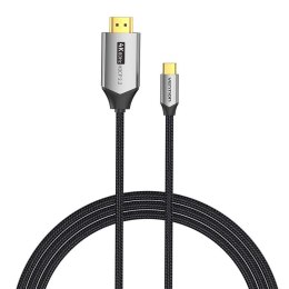 Kabel USB-C do HDMI 2.0 Vention CRBBH 2m, 4K 60Hz (Czarny)