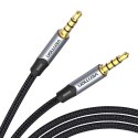 Kabel audio TRRS 3,5mm mini jack Vention BAQHH 2m Szary
