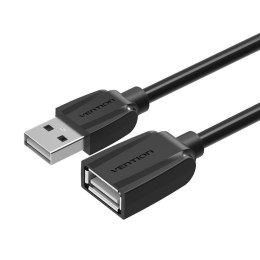 Kabel przedłużający USB 2.0 Vention VAS-A44-B200 2m Czarny