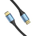 Kabel HDMI 2.0 Vention ALHSL, 10m, 4K 30Hz, 28 AWG (Niebieski)