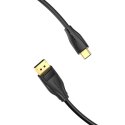 Kabel USB-C do DisplayPort 1.4 Vention CGYBH, 2m, 8K 60Hz/4K 120Hz (Czarny)