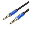 Kabel audio 3,5mm mini jack Vention BAWLI 3m niebieski